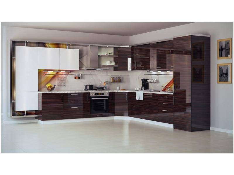 кухня из фасада акрил в Нижневартовске