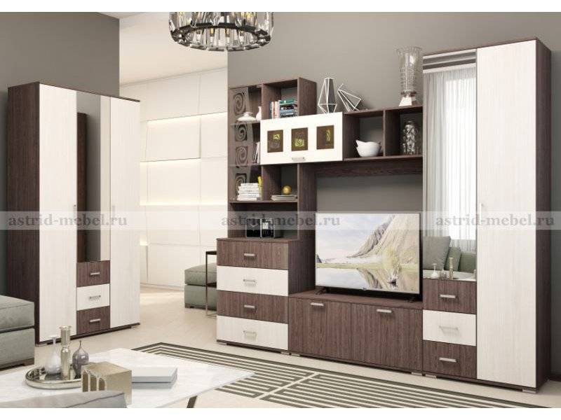 модульная гостиная николь 5 в Нижневартовске