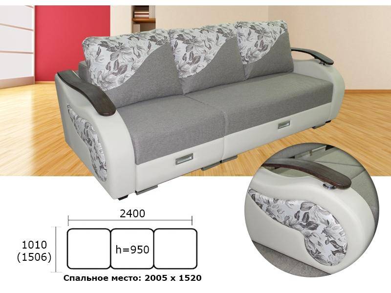 диван прямой виолетта в Нижневартовске