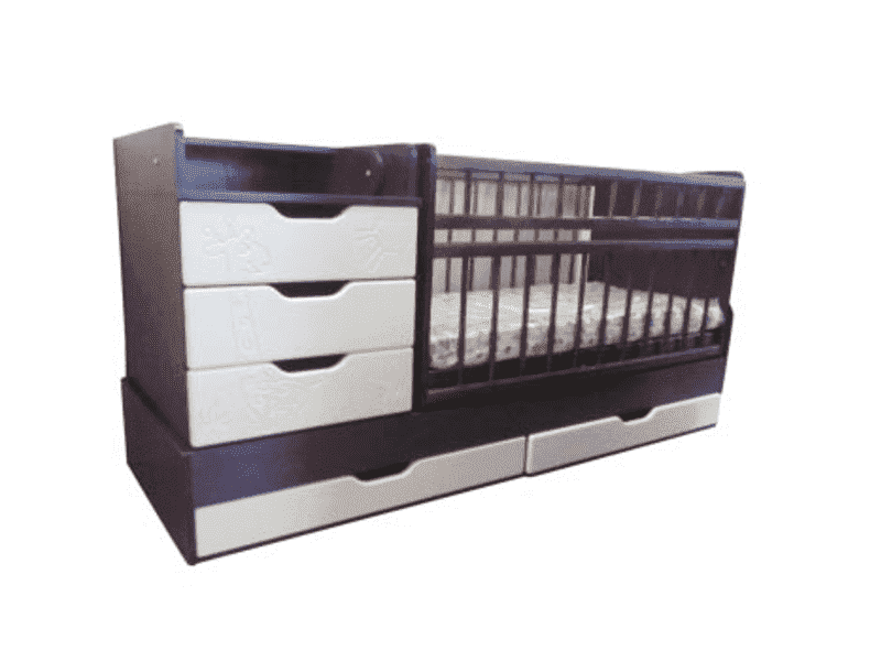 кроватка-трансформер мдф в Нижневартовске