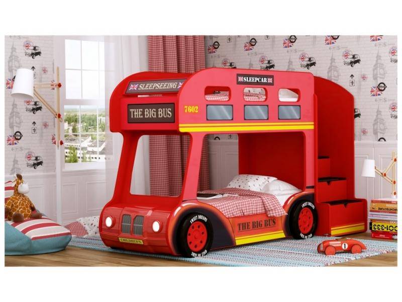 двухъярусная кровать-aвтобус london люкс в Нижневартовске