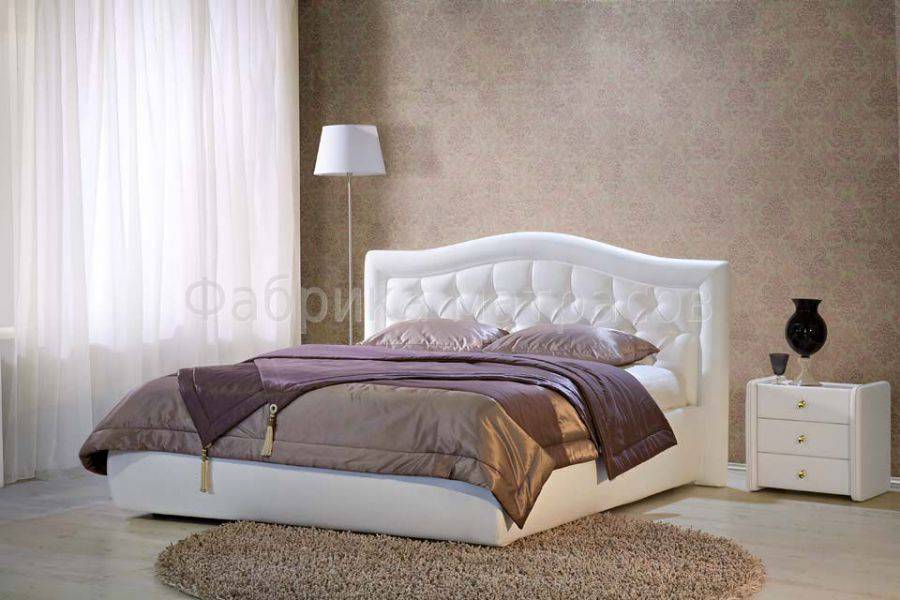 кровать марселла белая в Нижневартовске