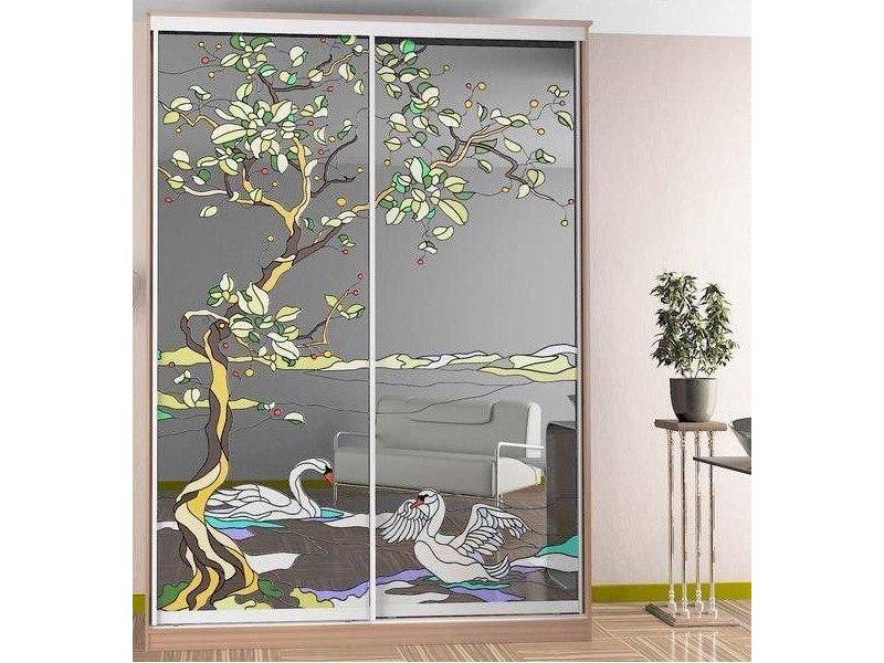 шкаф с фотопечатью 2 створки в Нижневартовске