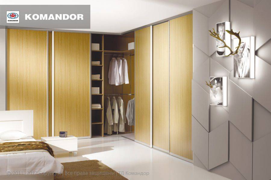 шкаф-купе в спальню 064 в Нижневартовске