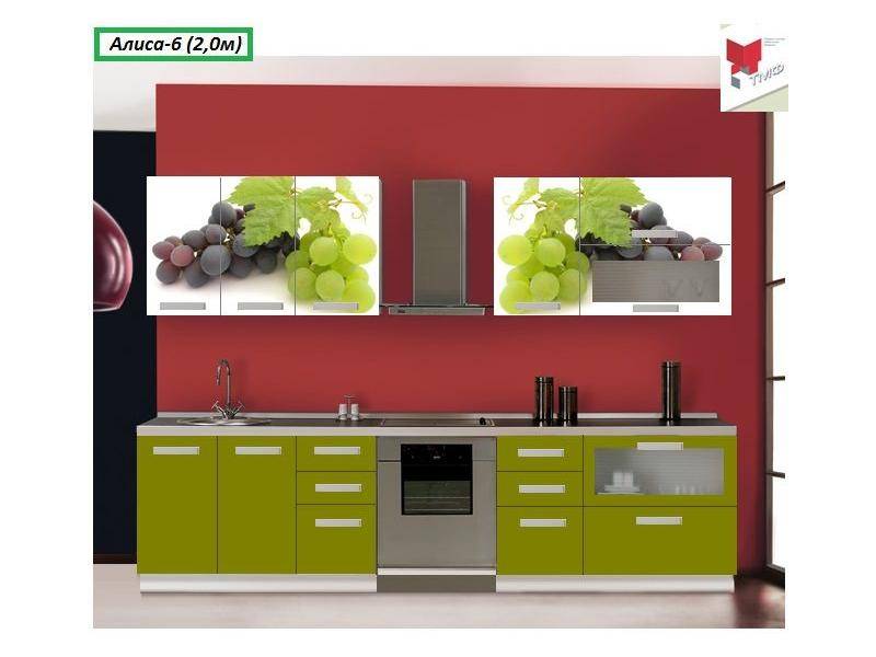 кухня прямая алиса 6 в Нижневартовске
