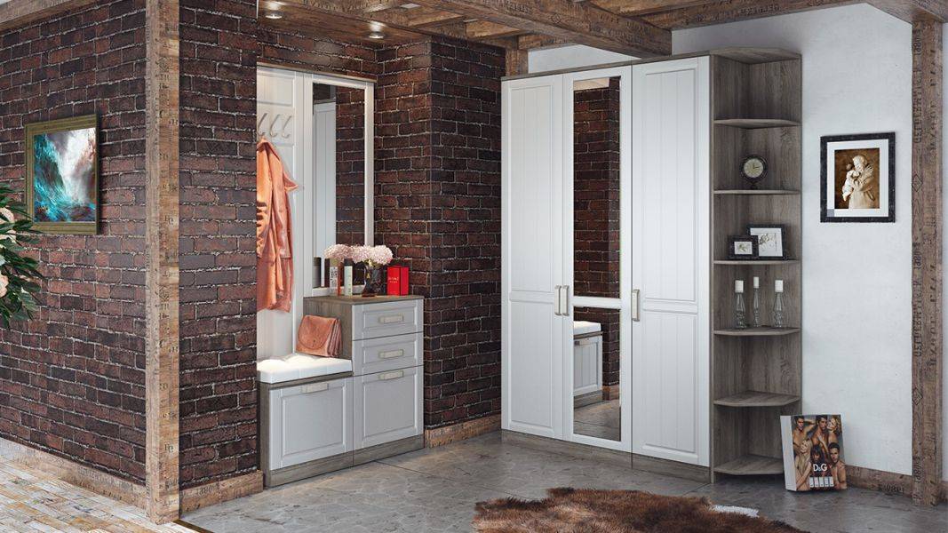 светлая прихожая в Нижневартовске