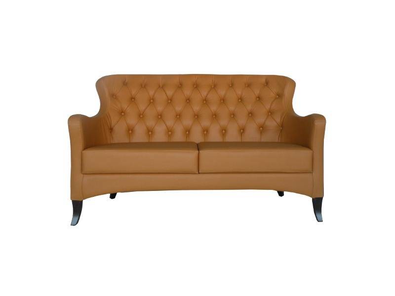 коричневый диван с каретной стяжкой akn-5538 в Нижневартовске