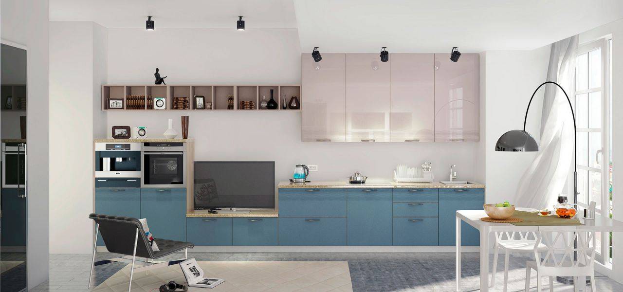 кухонный гарнитур прямой велле в Нижневартовске