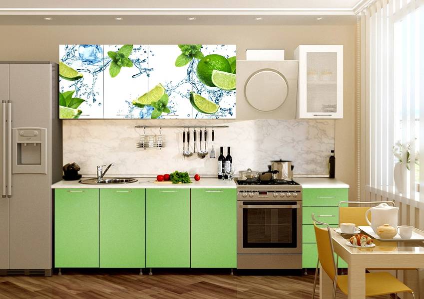 кухонный гарнитур фотопечать в Нижневартовске