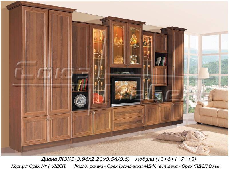 гостиная стенка диана люкс в Нижневартовске