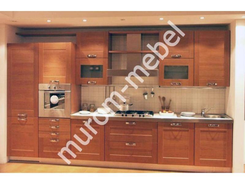 кухонный гарнитур прямой модерн в Нижневартовске