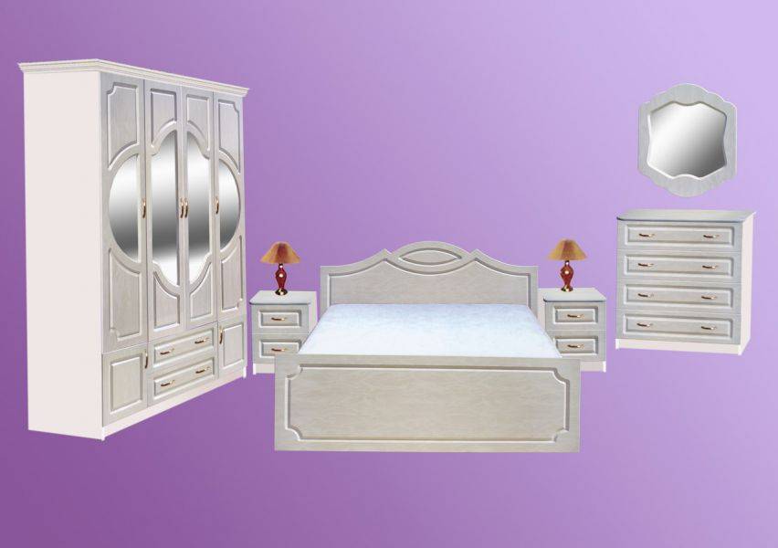 спальня белая в Нижневартовске