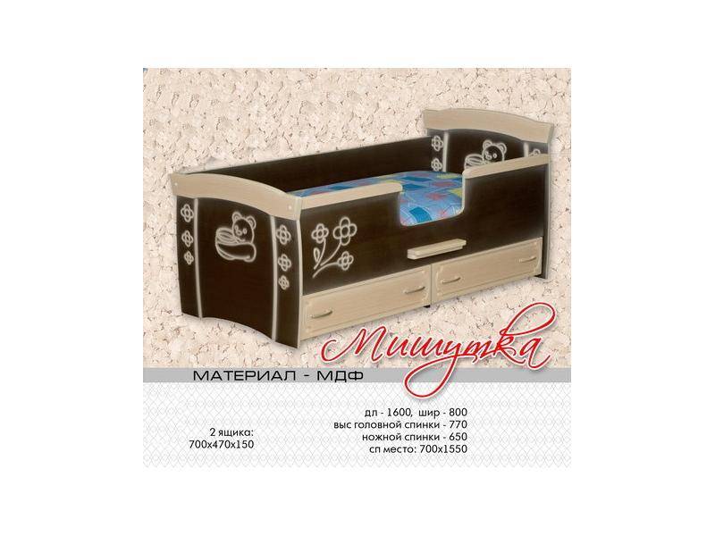 детская кровать мишутка в Нижневартовске