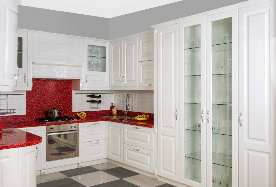 кухня стеклянная модерн престиж в Нижневартовске