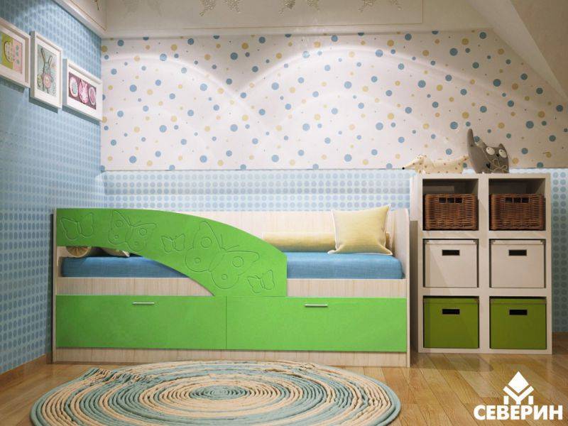 кровать детская бабочки в Нижневартовске