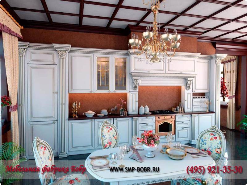 кухня джулия в дворцовом стиле в Нижневартовске