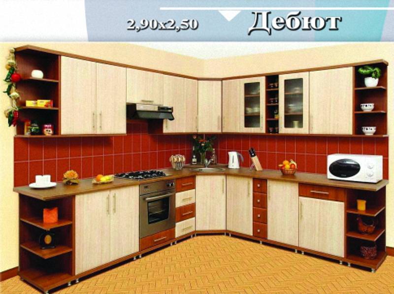 кухня угловая «дебют» в Нижневартовске
