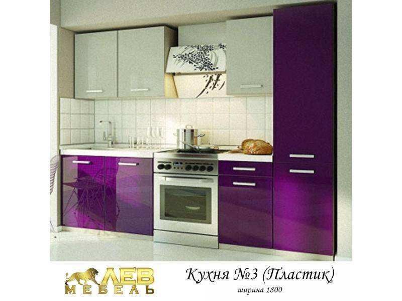 кухня пластик 3 в Нижневартовске