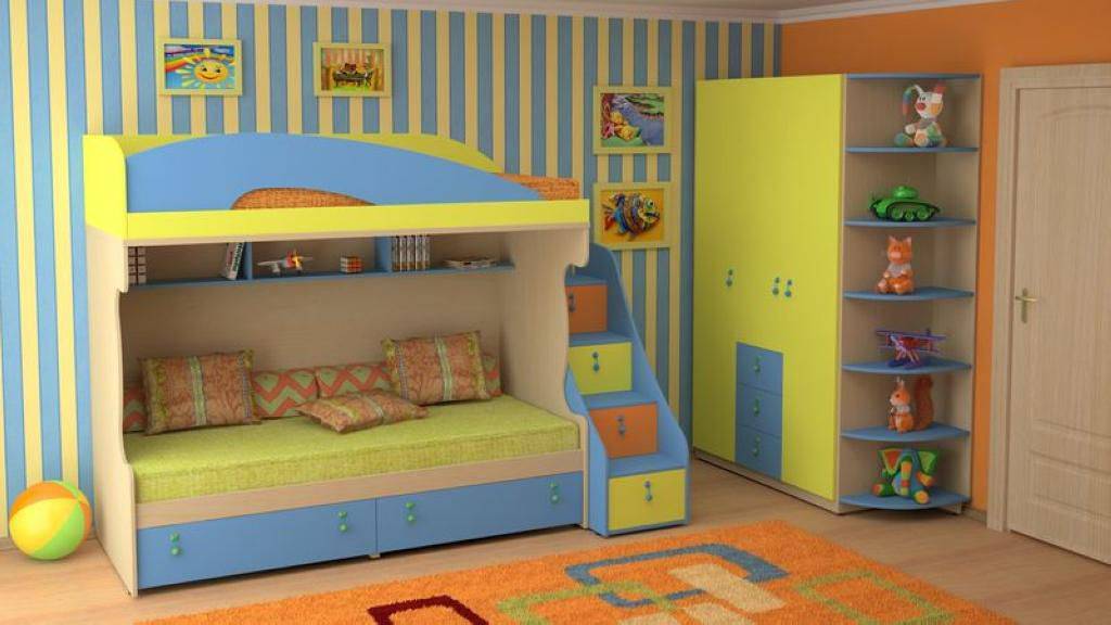 детская мебель для двоих детей в Нижневартовске