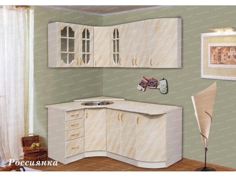 кухонный гарнитур угловой россиянка в Нижневартовске