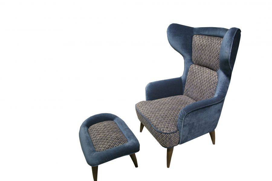 кресло с пуфом кармен в Нижневартовске