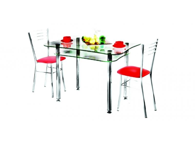 стеклянный обеденный стол №1 в Нижневартовске