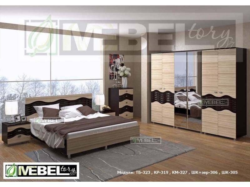 спальня модульная каролина 6 в Нижневартовске