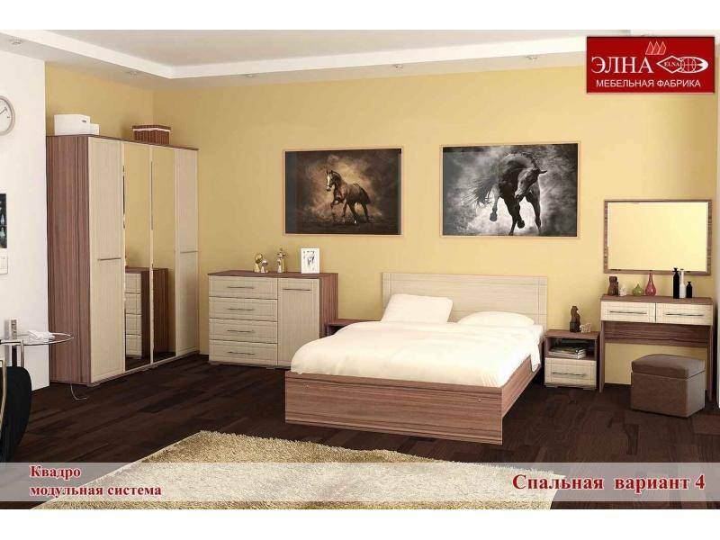 спальня квадро вариант 4 в Нижневартовске