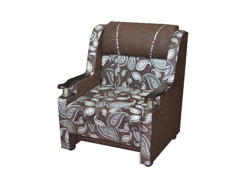 кресло-кровать с деревянным подлокотником в Нижневартовске