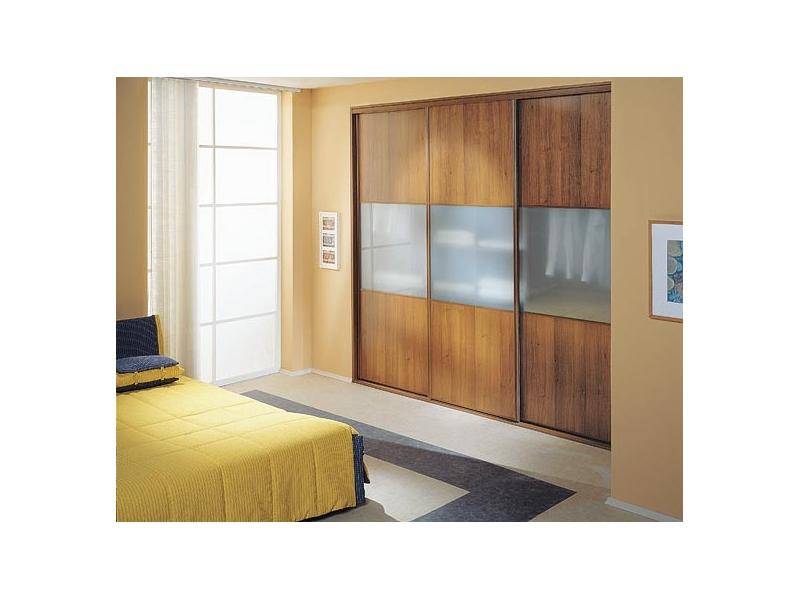 шкаф-купе с матовыми вставками шк-2в в Нижневартовске