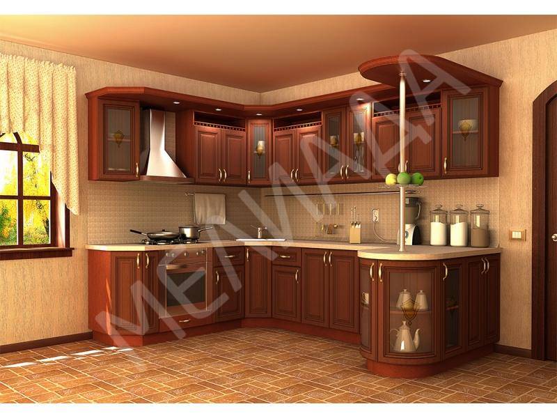 кухня вишня матовая в Нижневартовске