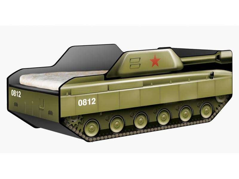 детская кровать-танк патриот в Нижневартовске