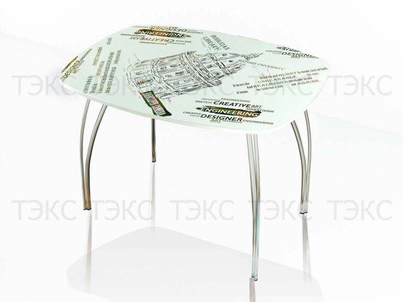 стол оксфорд белый в Нижневартовске