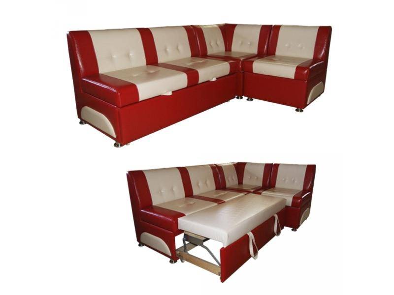 угловой кухонный диван со спальным местом рондо 2 в Нижневартовске