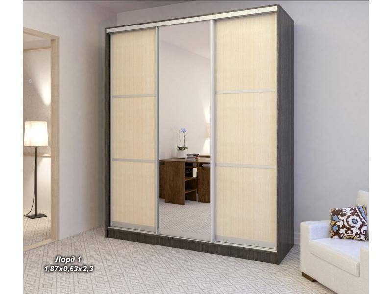 шкаф-купе в спальню лорд 1 в Нижневартовске