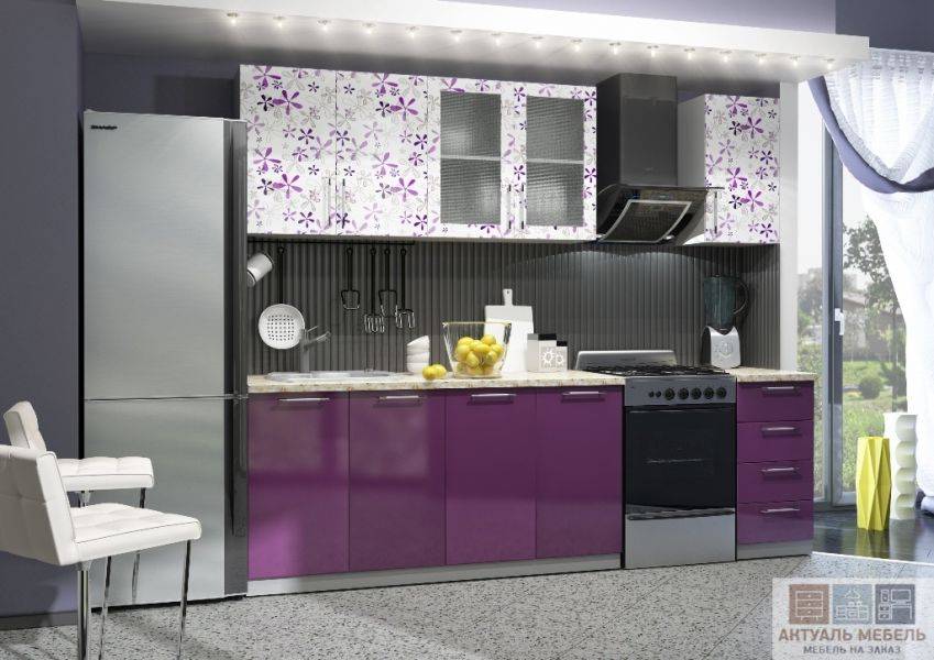 прямая кухня эконом в Нижневартовске