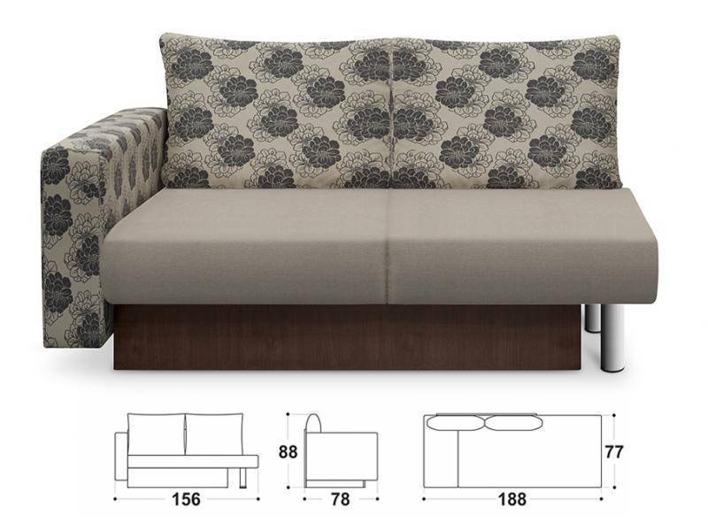 диван кушетка бенджамин в Нижневартовске