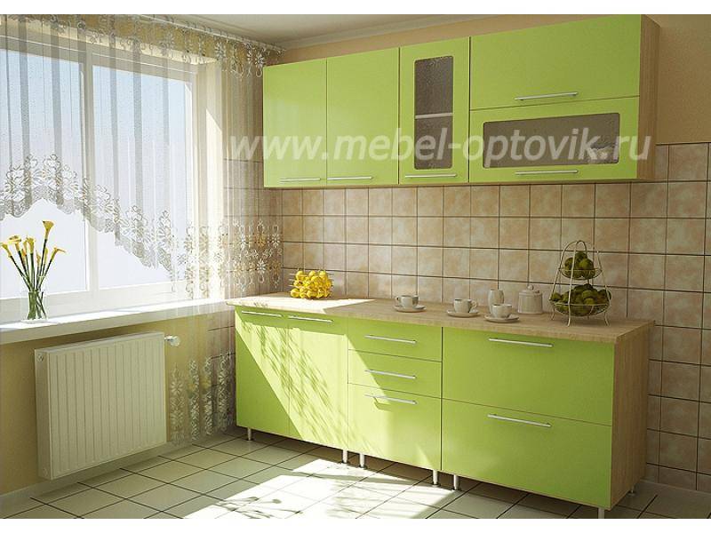кухонный гарнитур прямой киви в Нижневартовске