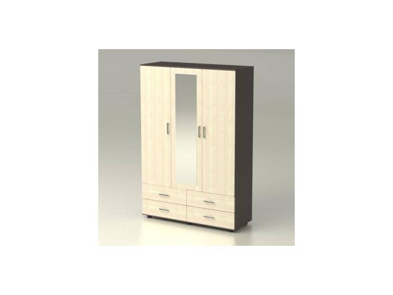 шкаф 3х створчатый максим с ящиками в Нижневартовске