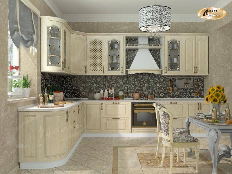 кухня угловая «gold леон» в Нижневартовске