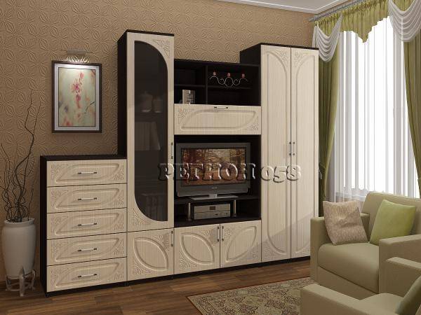 гостиная горка-4 мдф в Нижневартовске