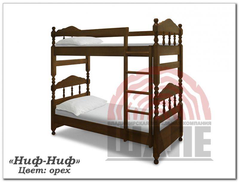 детская двухъярусная кровать ниф-ниф в Нижневартовске