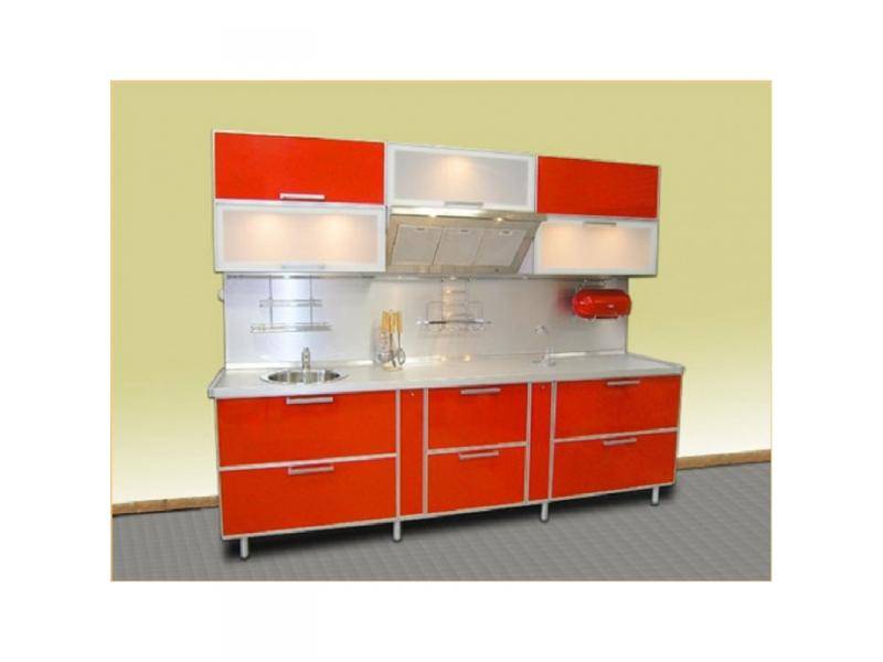 кухонный гарнитур прямой пластик в Нижневартовске