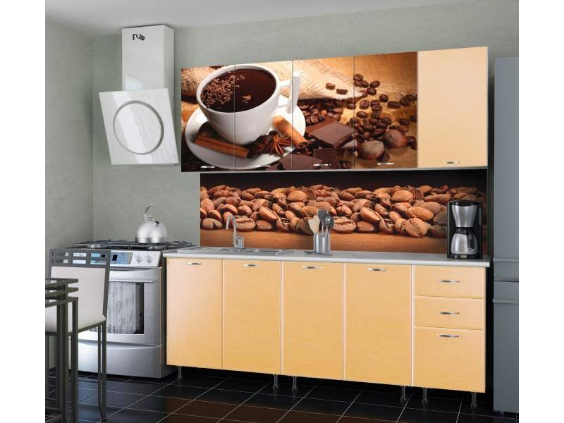 кухонный гарнитур кофе-ваниль в Нижневартовске