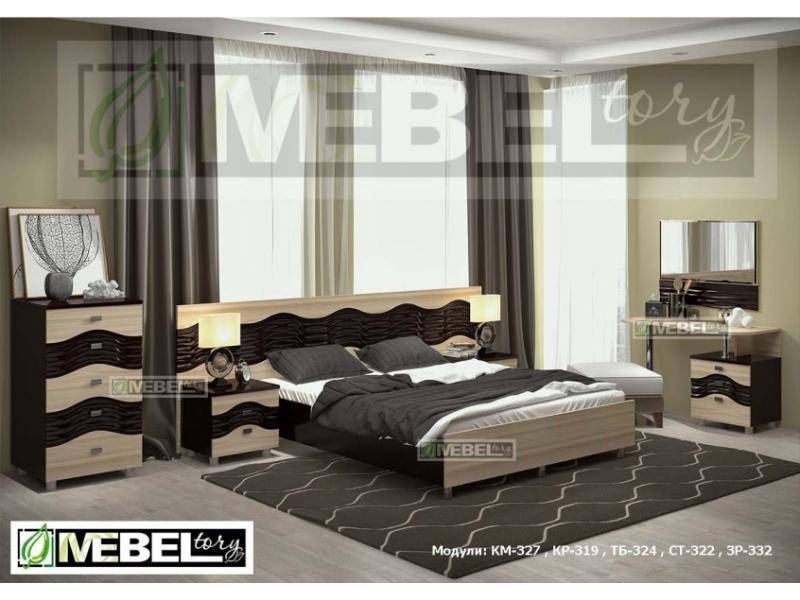 спальня модульная каролина 2 в Нижневартовске