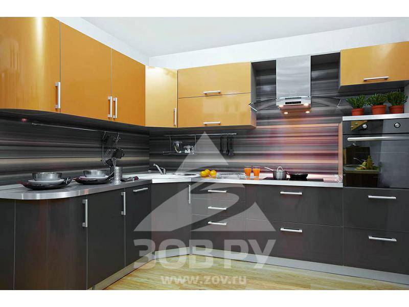 кухонный гарнитур постформинг латунный перламутр в Нижневартовске