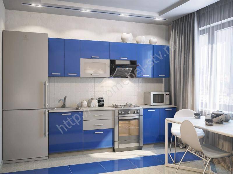 кухонный гарнитур прямой фиджи в Нижневартовске