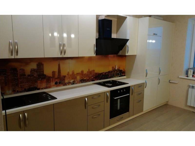 кухня прямая лкм глянец в Нижневартовске