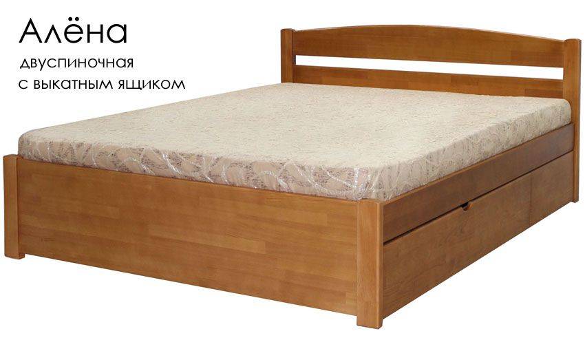 кровать алёна из массива сосны в Нижневартовске