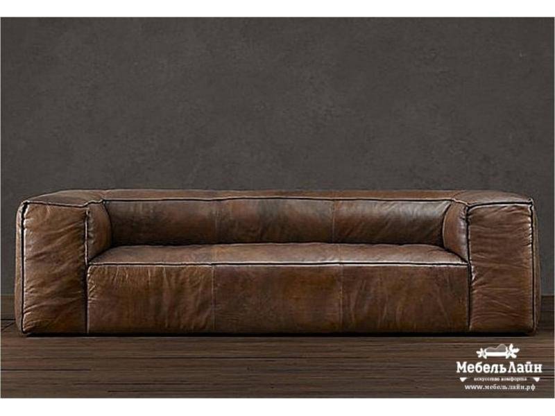 кожаный диван триста в стиле лофт в Нижневартовске